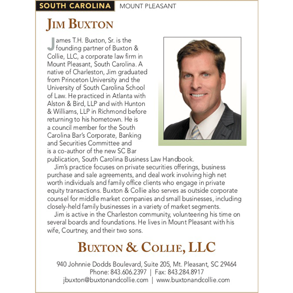 Jim Buxton Recognized by National Law Journal
