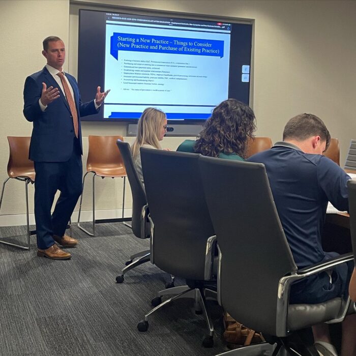 Buxton & Collie Attorneys Speak to MUSC Dental School Students