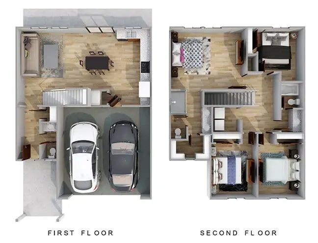 4BD, 2BTH A - Ash 