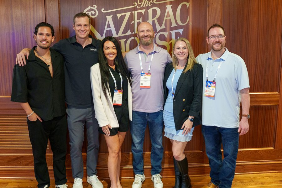 Union team members at an industry conference