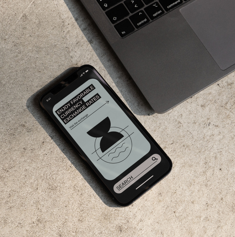 Dante brand collateral — business card and stationery mockup