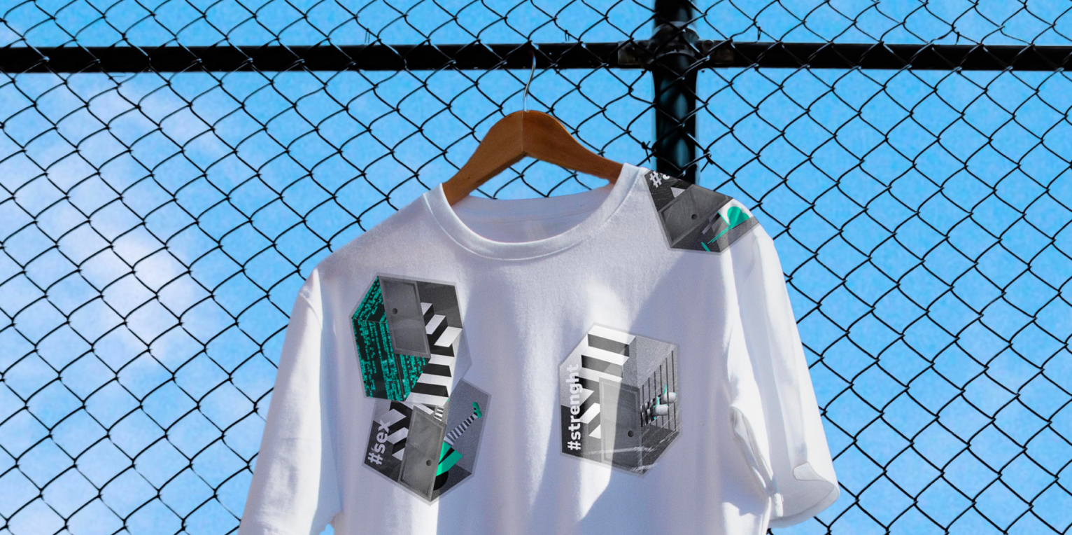 Anybe M.C. Escher inspired illustration — optical illusion brand artwork