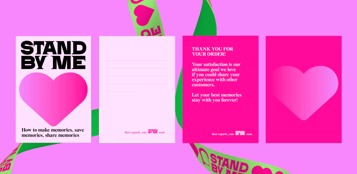 Stand by me complete branding — event identity package deliverables