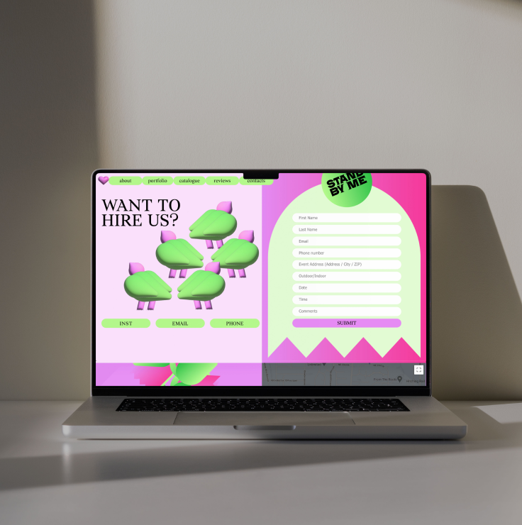 Stand by me event identity — decorative brand elements
