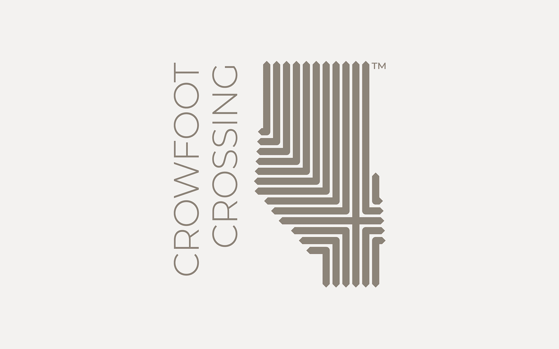 County of Paintearth, AB — animated Crowfoot Crossing logo mark