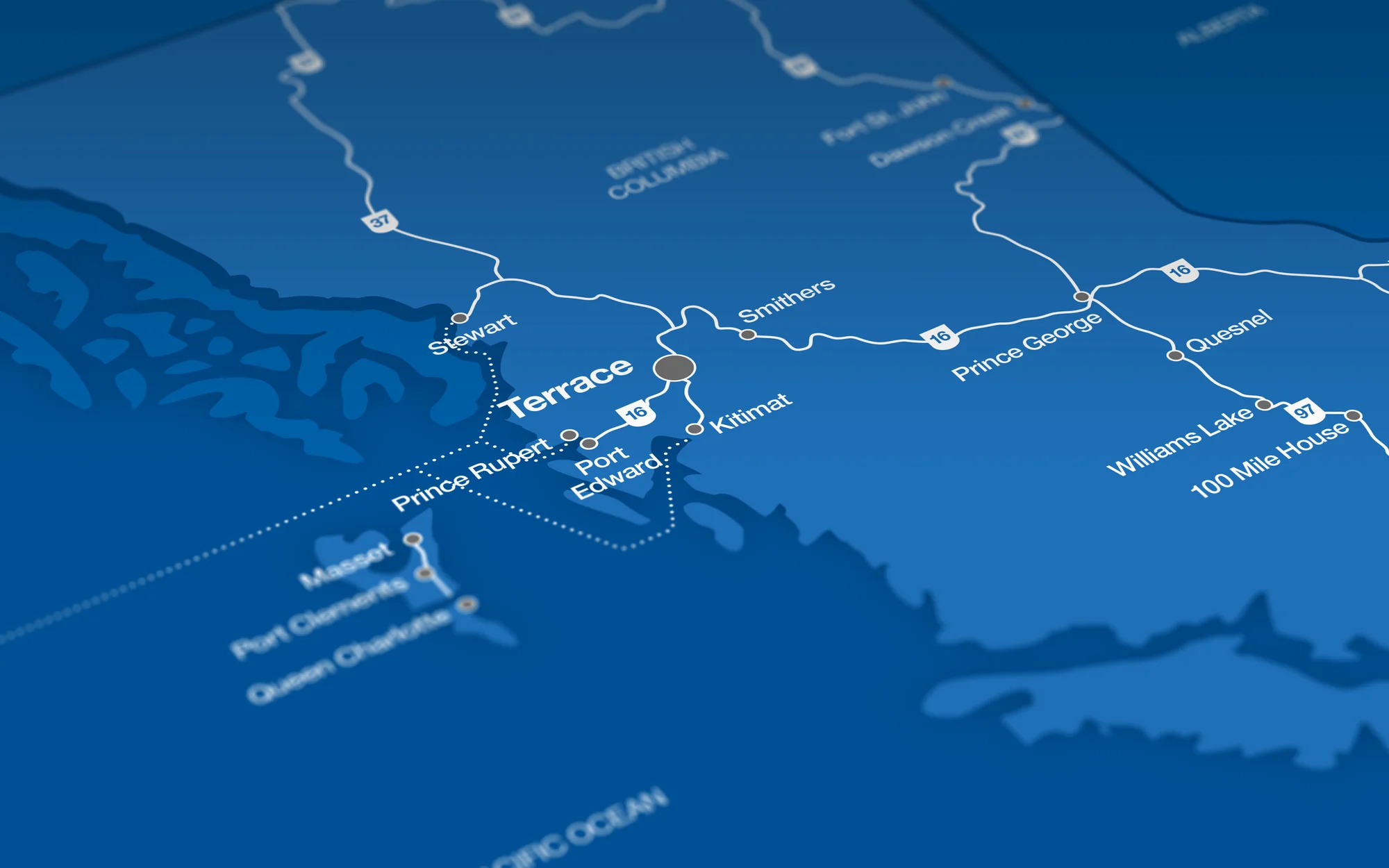 City of Terrace, BC — investment profile cover