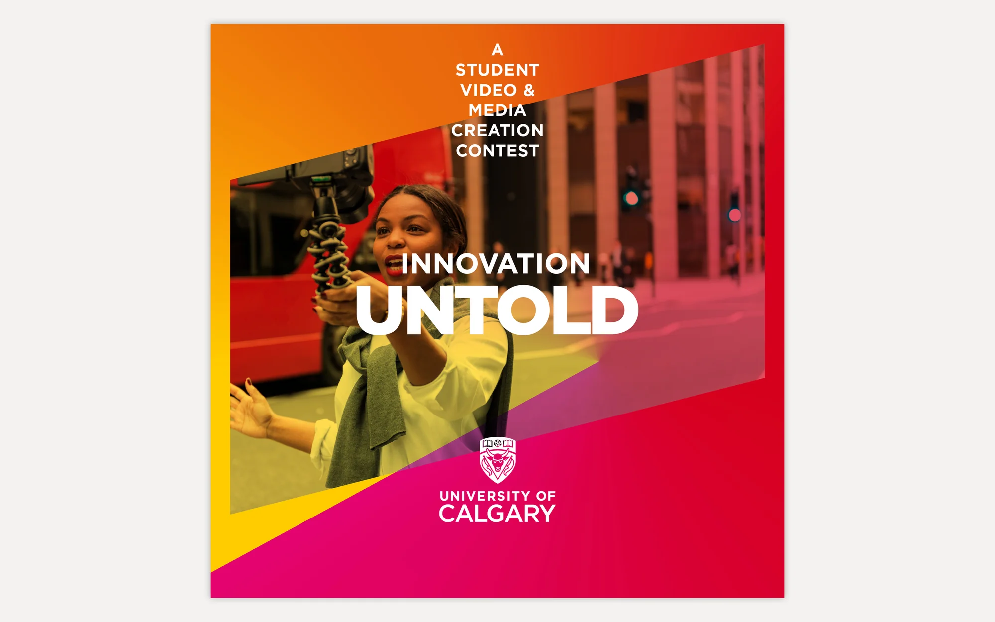 University of Calgary — Innovation Untold web campaign banner