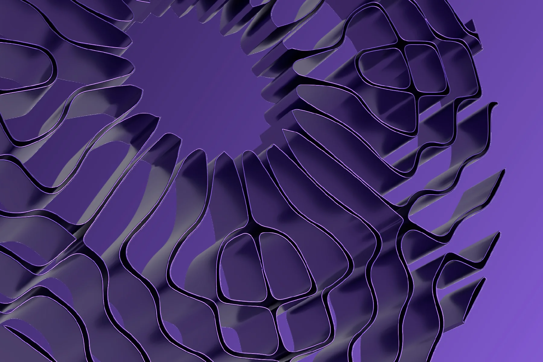 Quantum Horizons Alberta — presentation deck cover with dimensional graphics