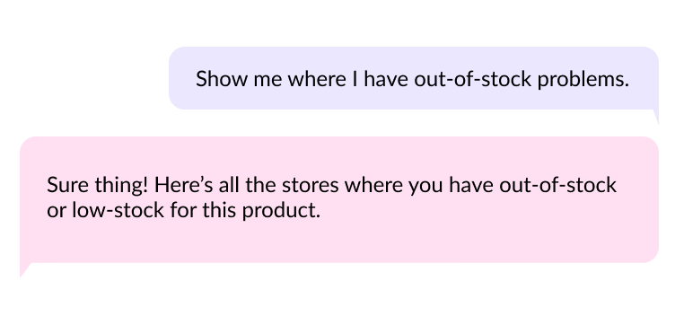AI chat data assistant feature icon