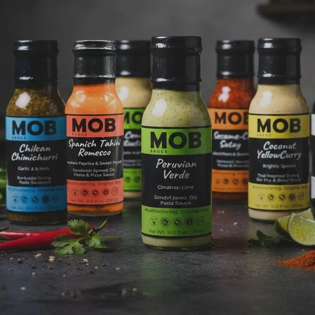 MOB Sauce Co. products