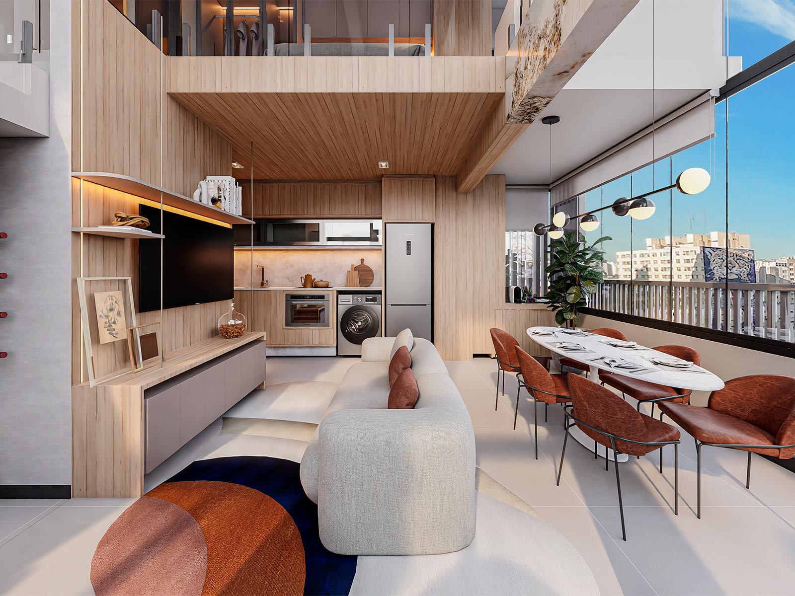 Living Apto. Duplex
