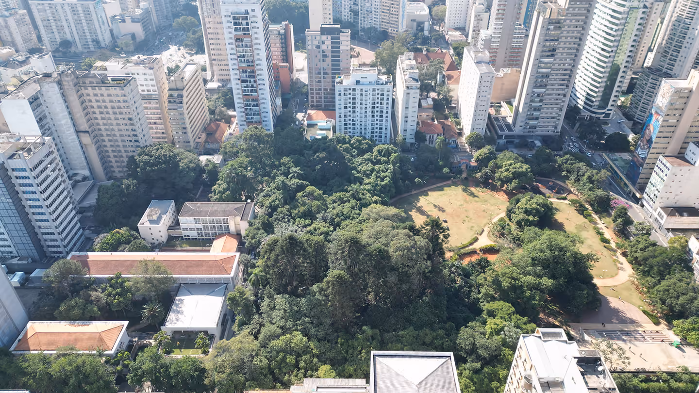 Foto da vista e Parque Augusta