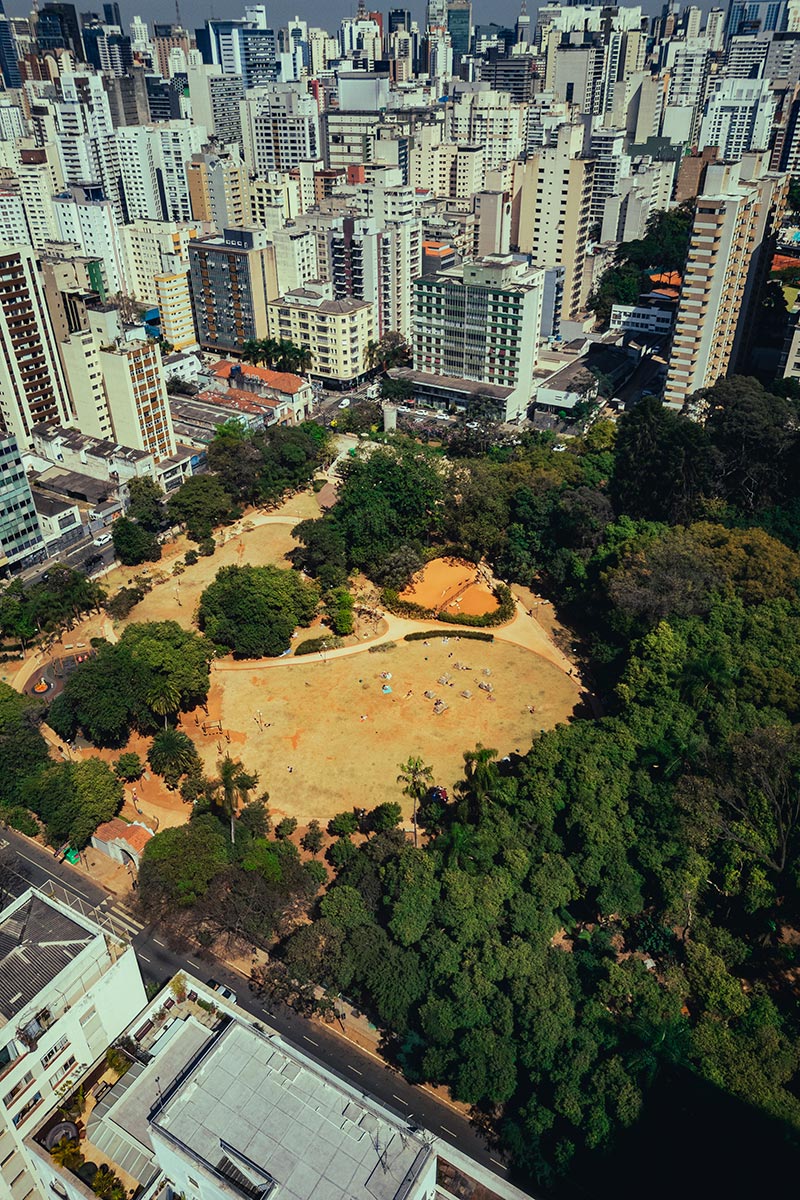 Foto da vista e Parque Augusta