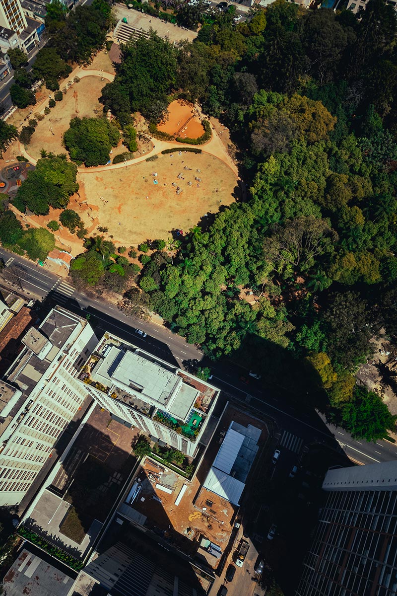 Foto da vista e Parque Augusta
