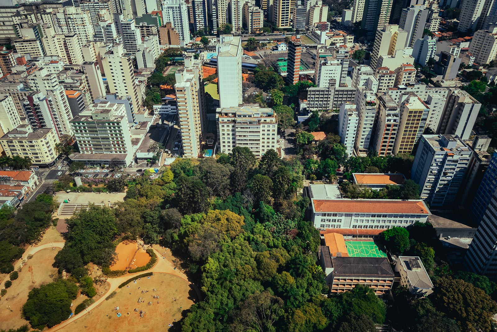 Foto da vista e Parque Augusta