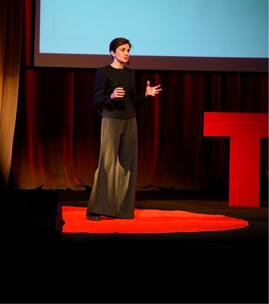 HRH Princess Noor in conversation