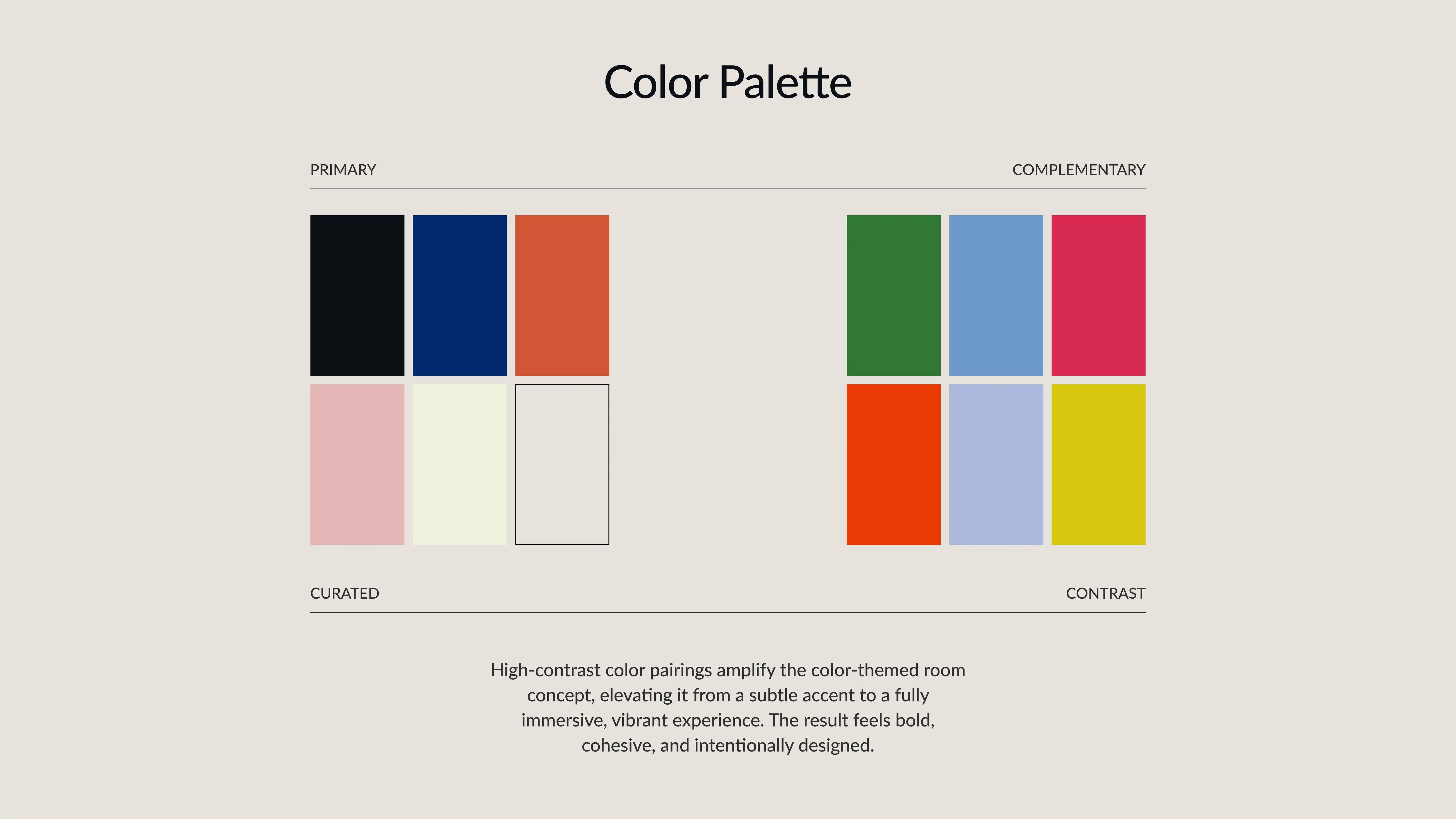 image of an inspiration board for logo design