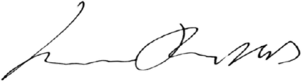 Maurizio Fava's signature