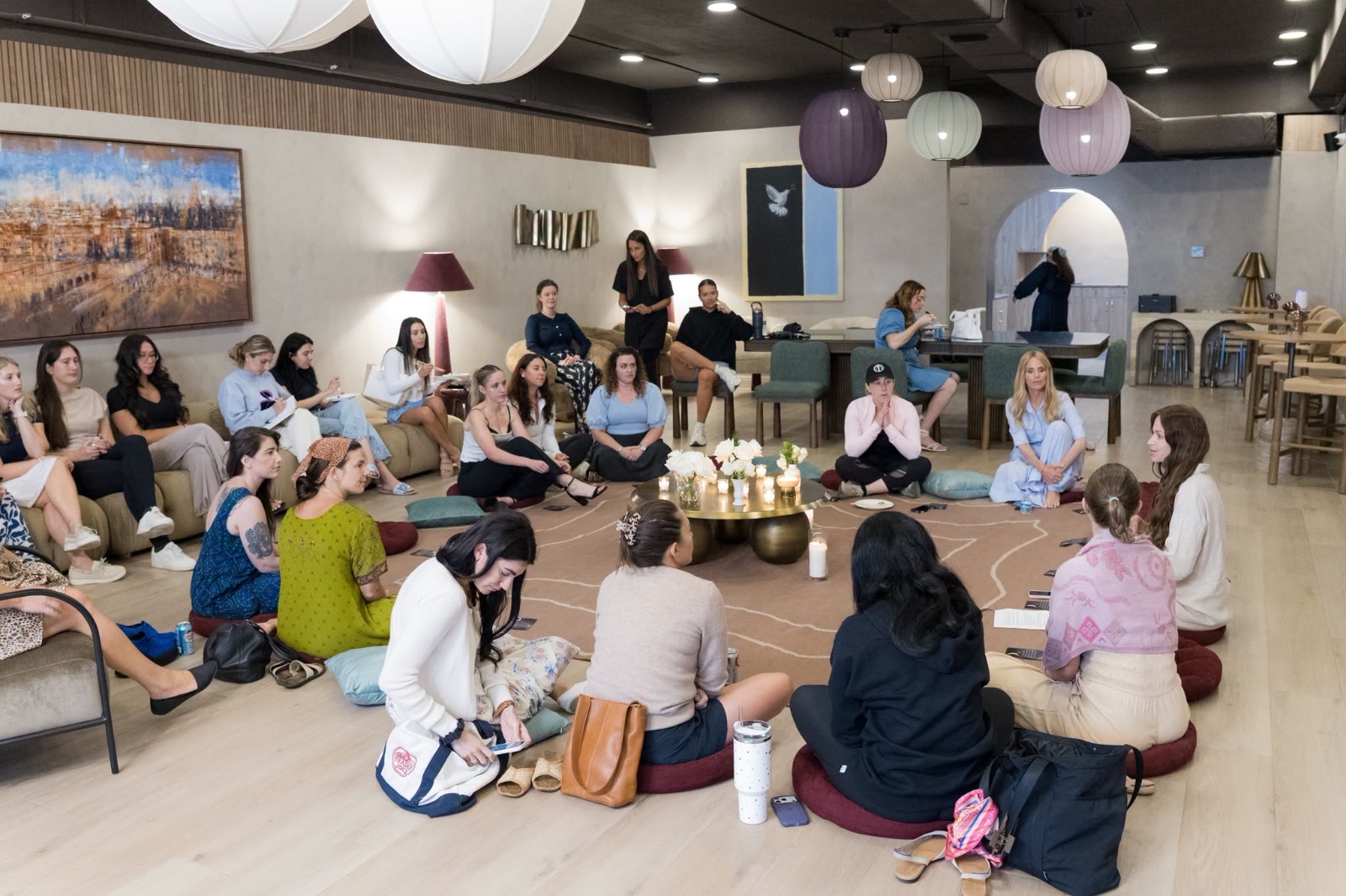 YJP New Moon Circle at the Menorah Center, West Palm Beach