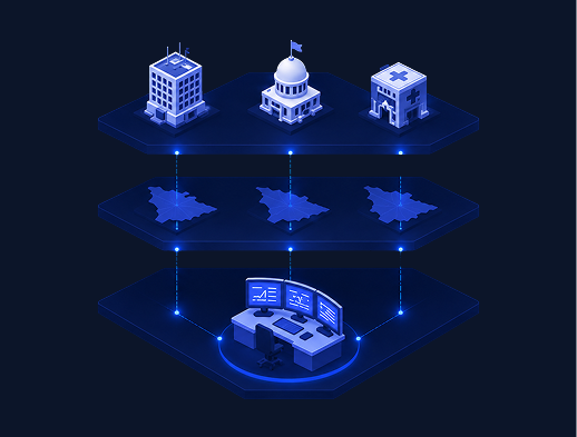 Dispatch coordinating across jurisdictions and agencies