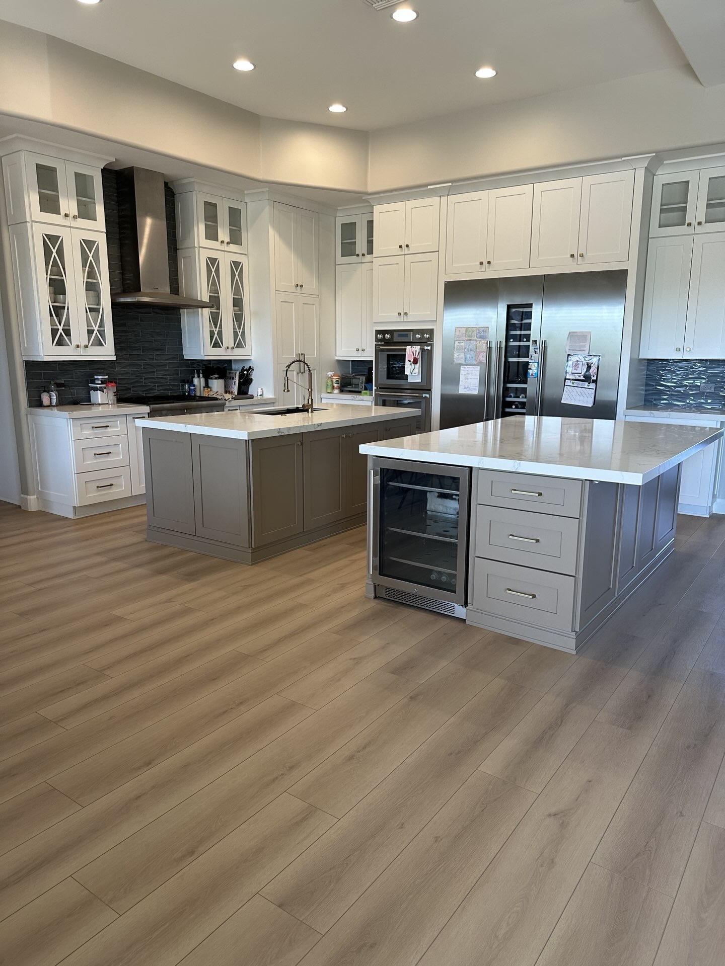 Modern kitchen remodel in Chandler by LJ Builders