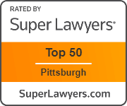 Rated By Super Lawyers - Top 50 Pittsburgh