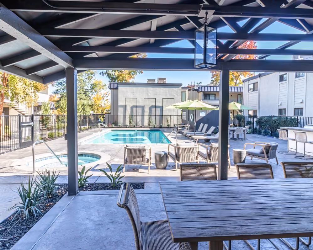 Pool area