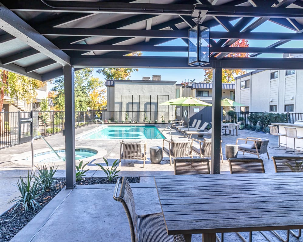 Pool area