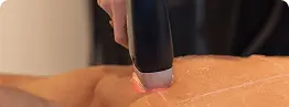 Laser hair removal treatment for legs