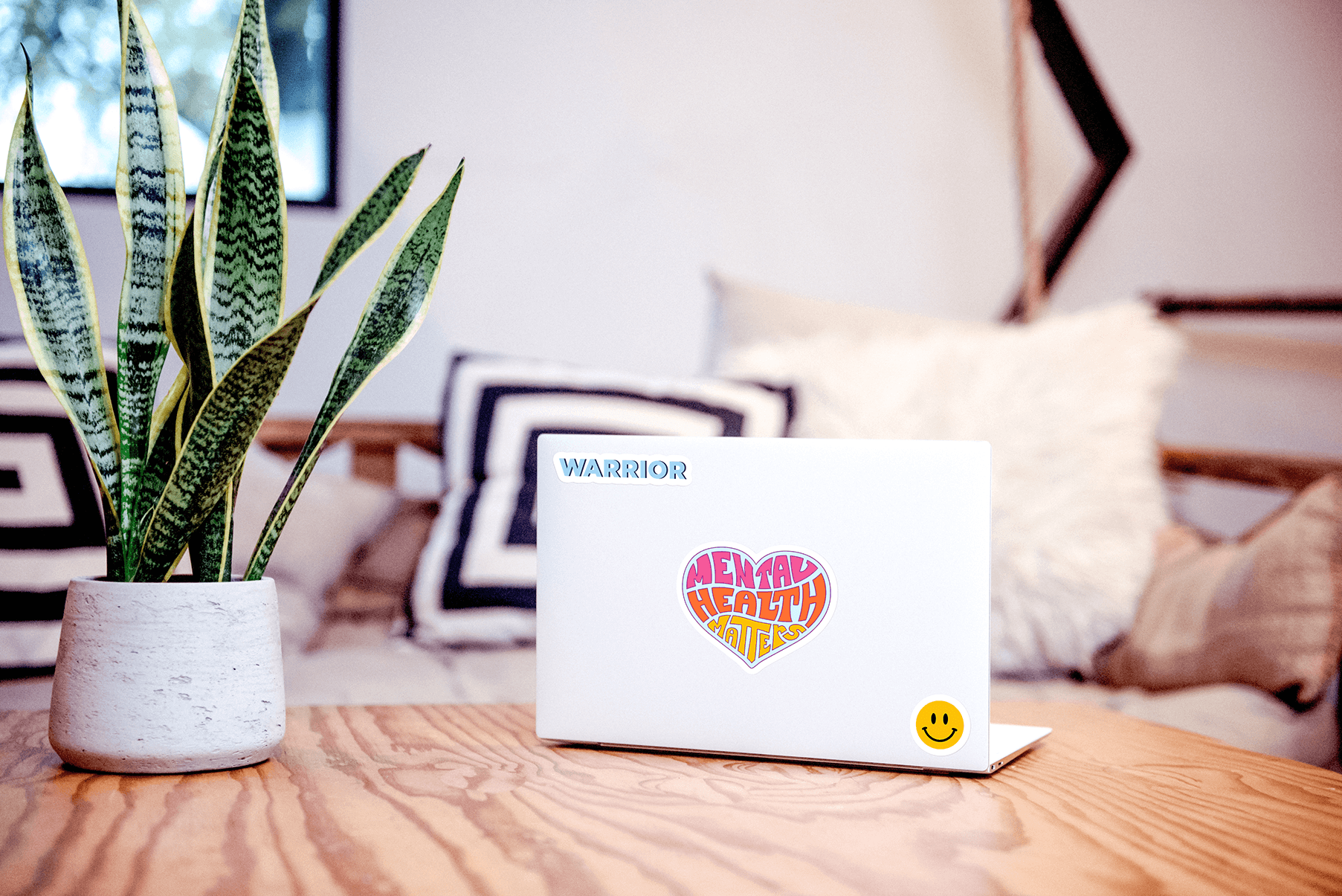 image of a sticker on a laptop cover 
