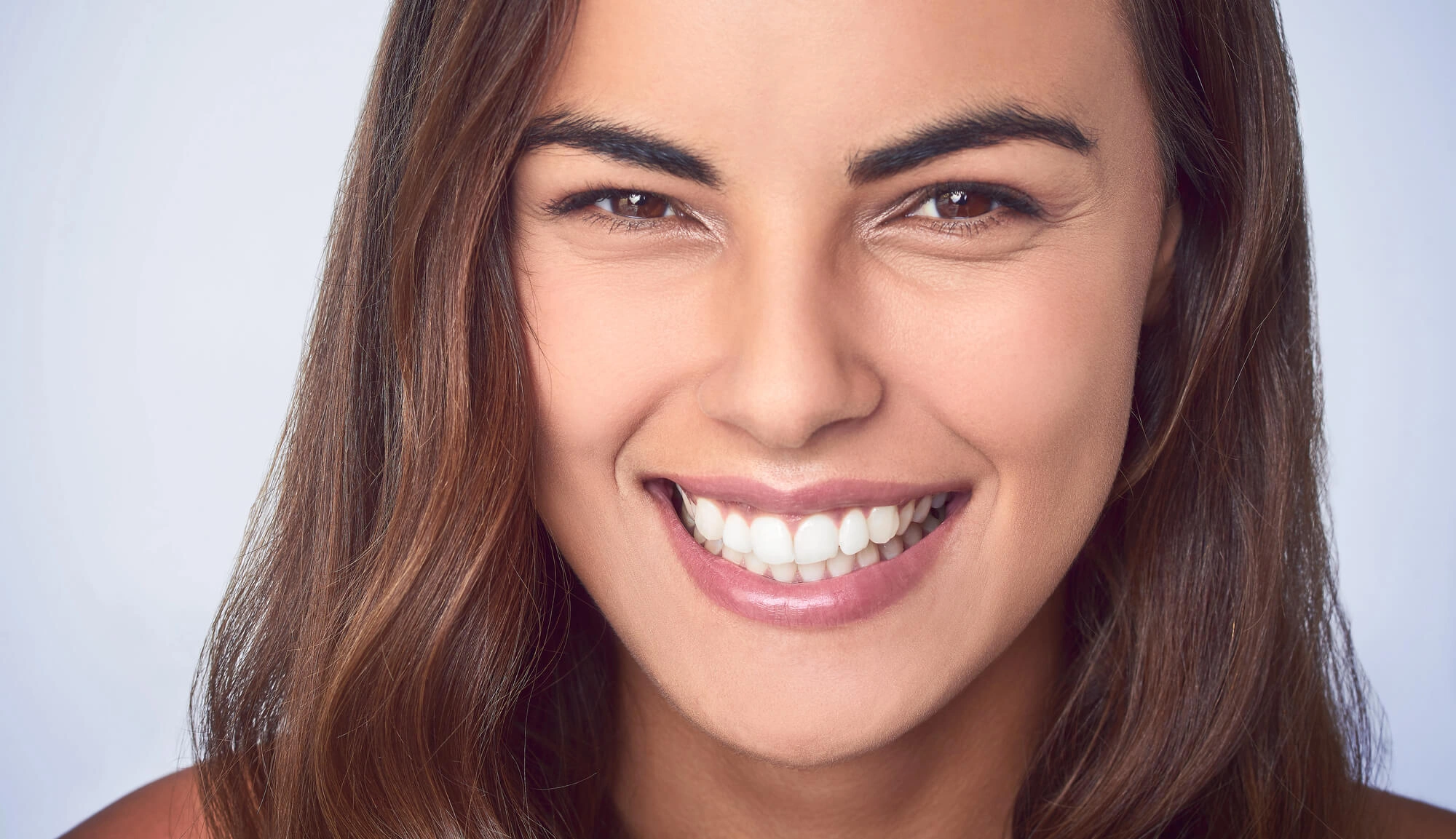 woman smiling