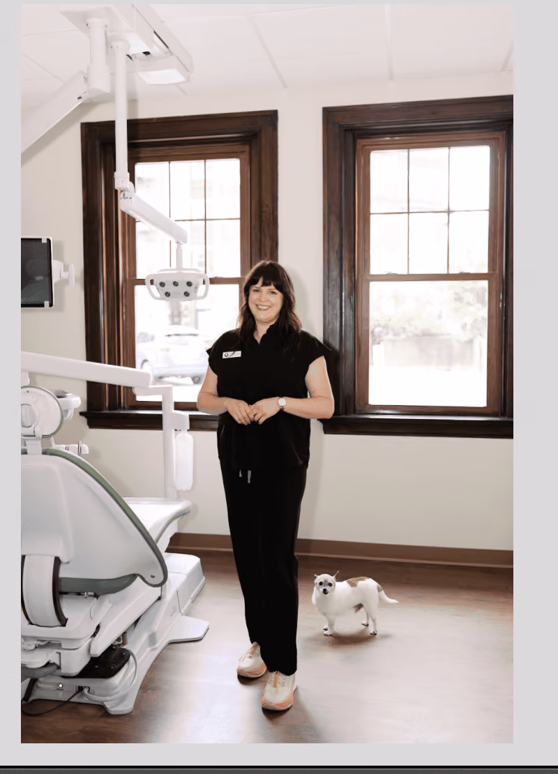 Dr. Tara Campisano at her office