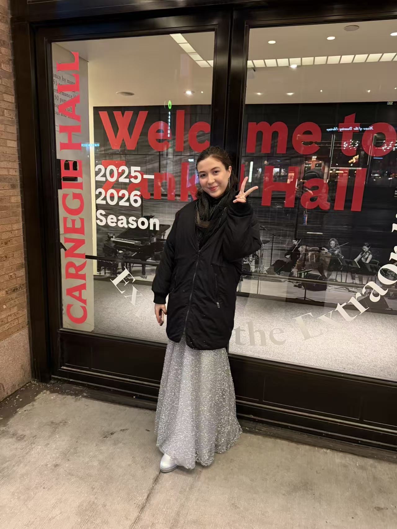 Sophia N. at Weill Recital Hall, Carnegie Hall