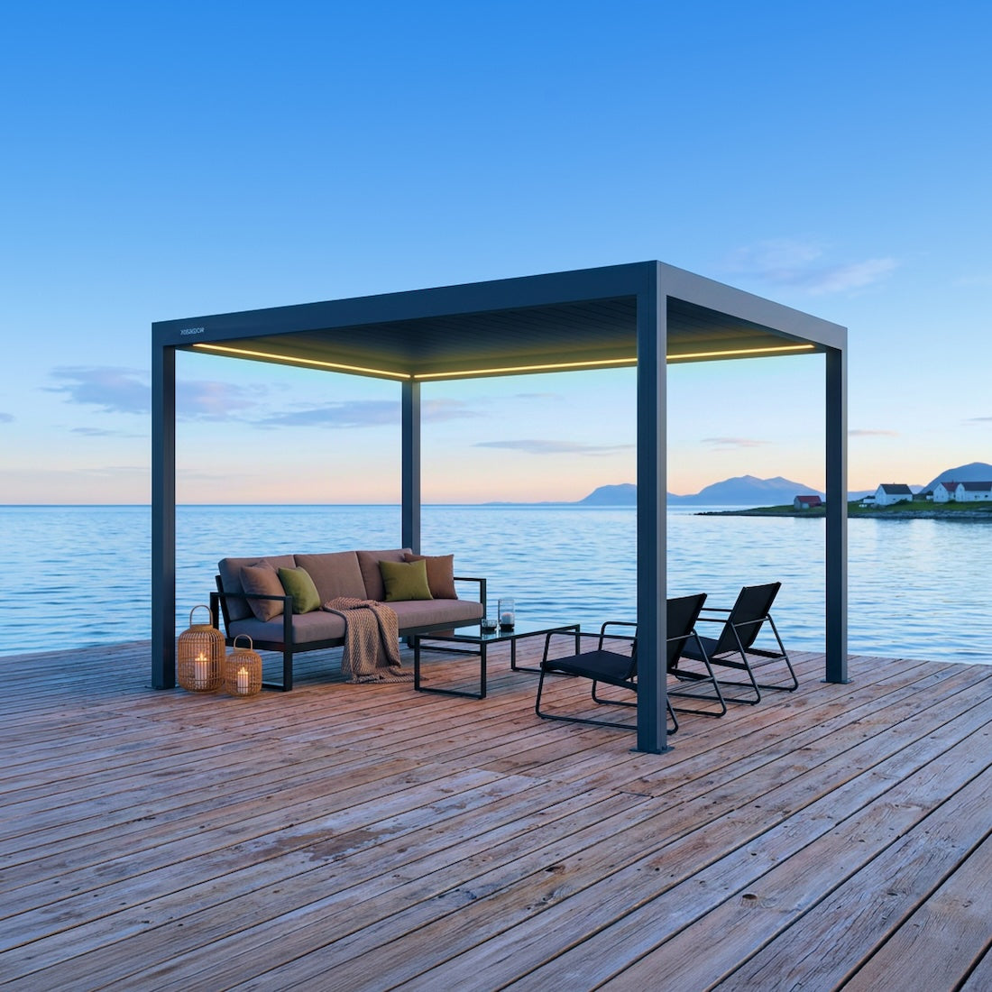 Pergolux Pergola 4 Pro – Testsieger im Pergola-Vergleich 2026