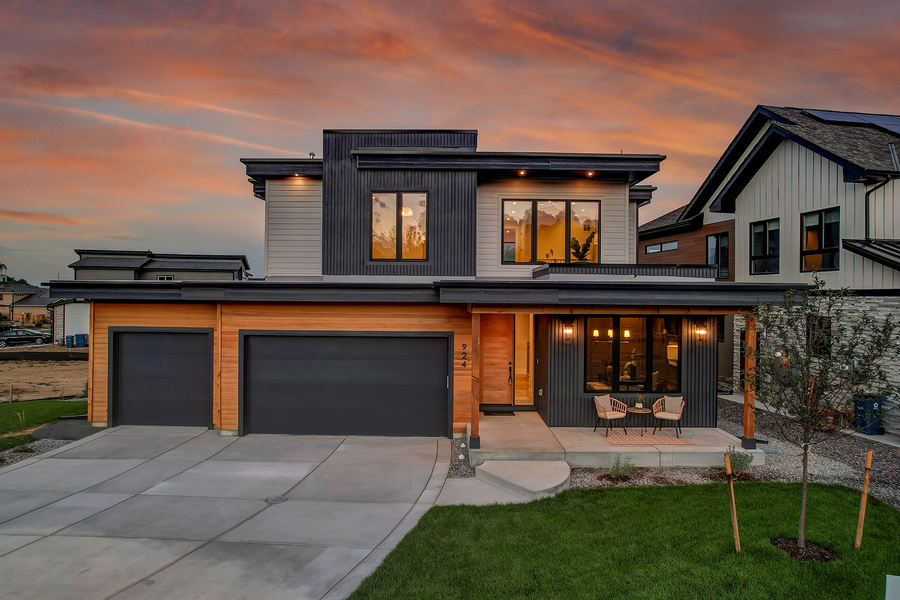 Fire-resistant home construction by Wood Brothers Homes in Boulder County