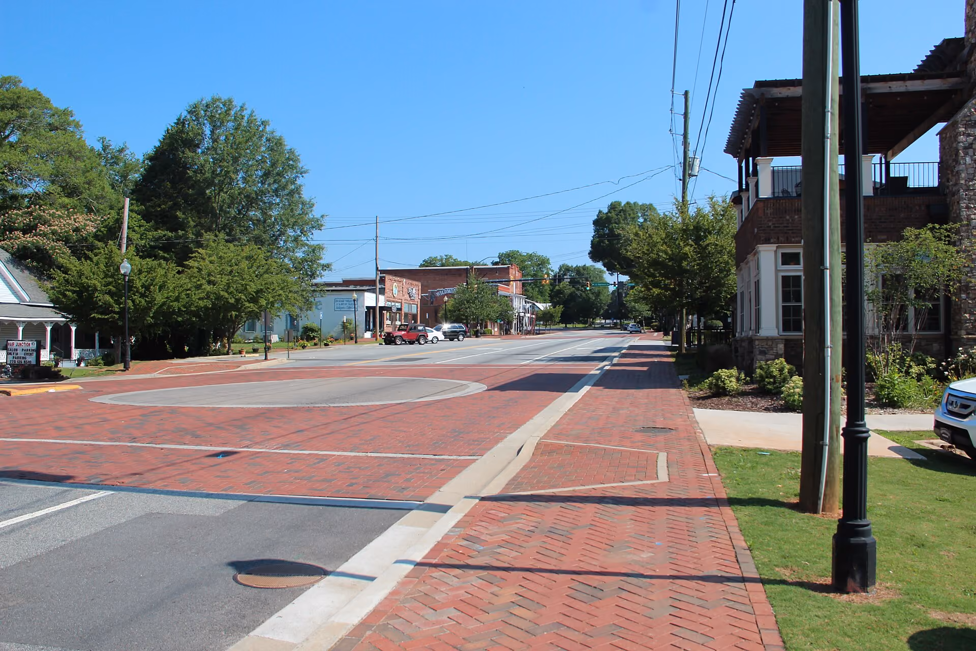 Main Street in downtown Kennesaw, Georgia