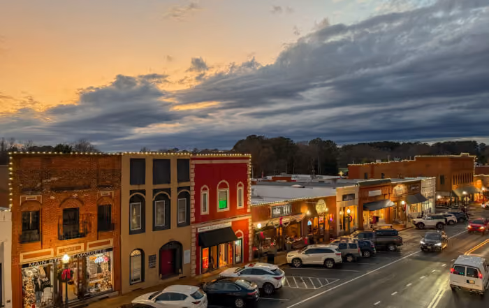 Historic Downtown Acworth in Acworth, Georgia