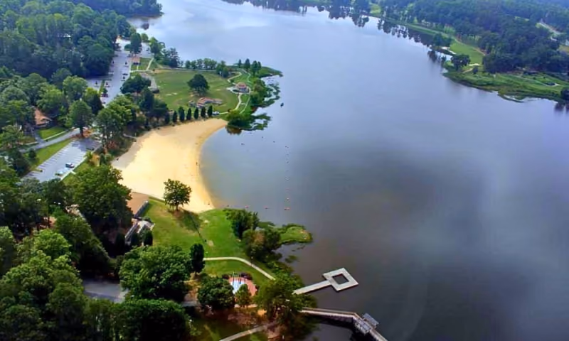 Cauble Park & Lake Acworth in Acworth, Georgia
