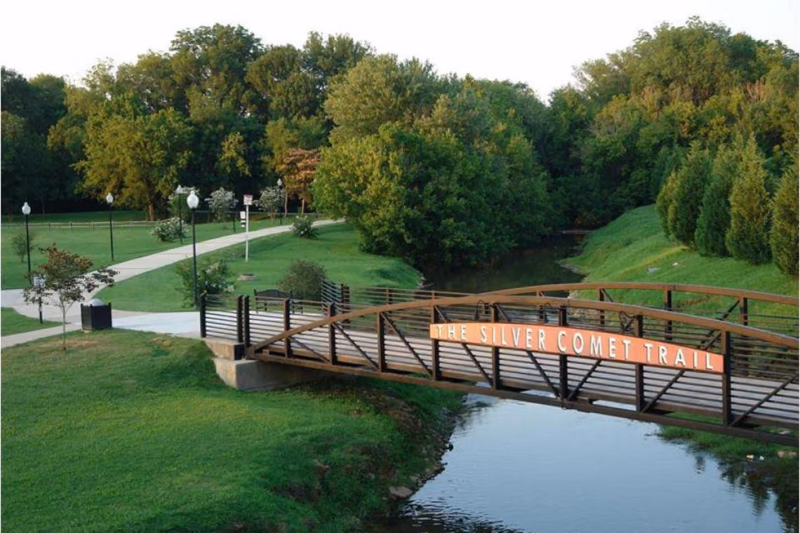 Silver Comet Linear Park in Powder Springs, Georgia