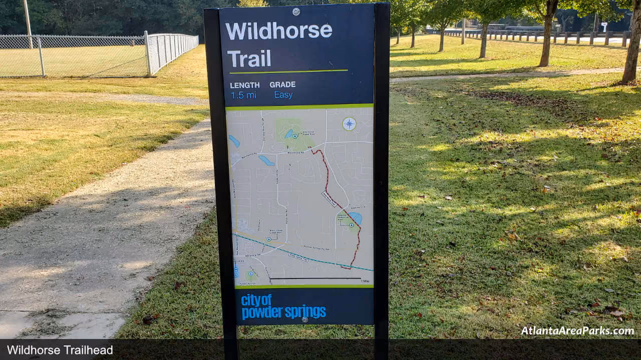 Wildhorse Creek Park & Trail in Powder Springs, Georgia