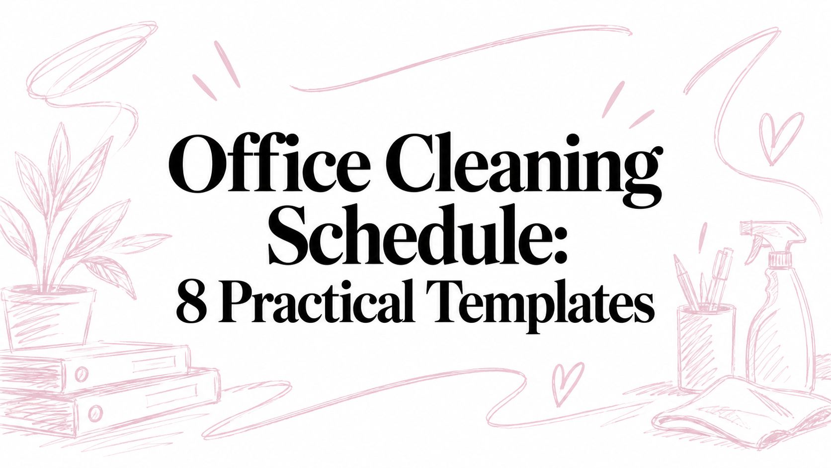 Office Cleaning Schedule: 8 Practical Templates