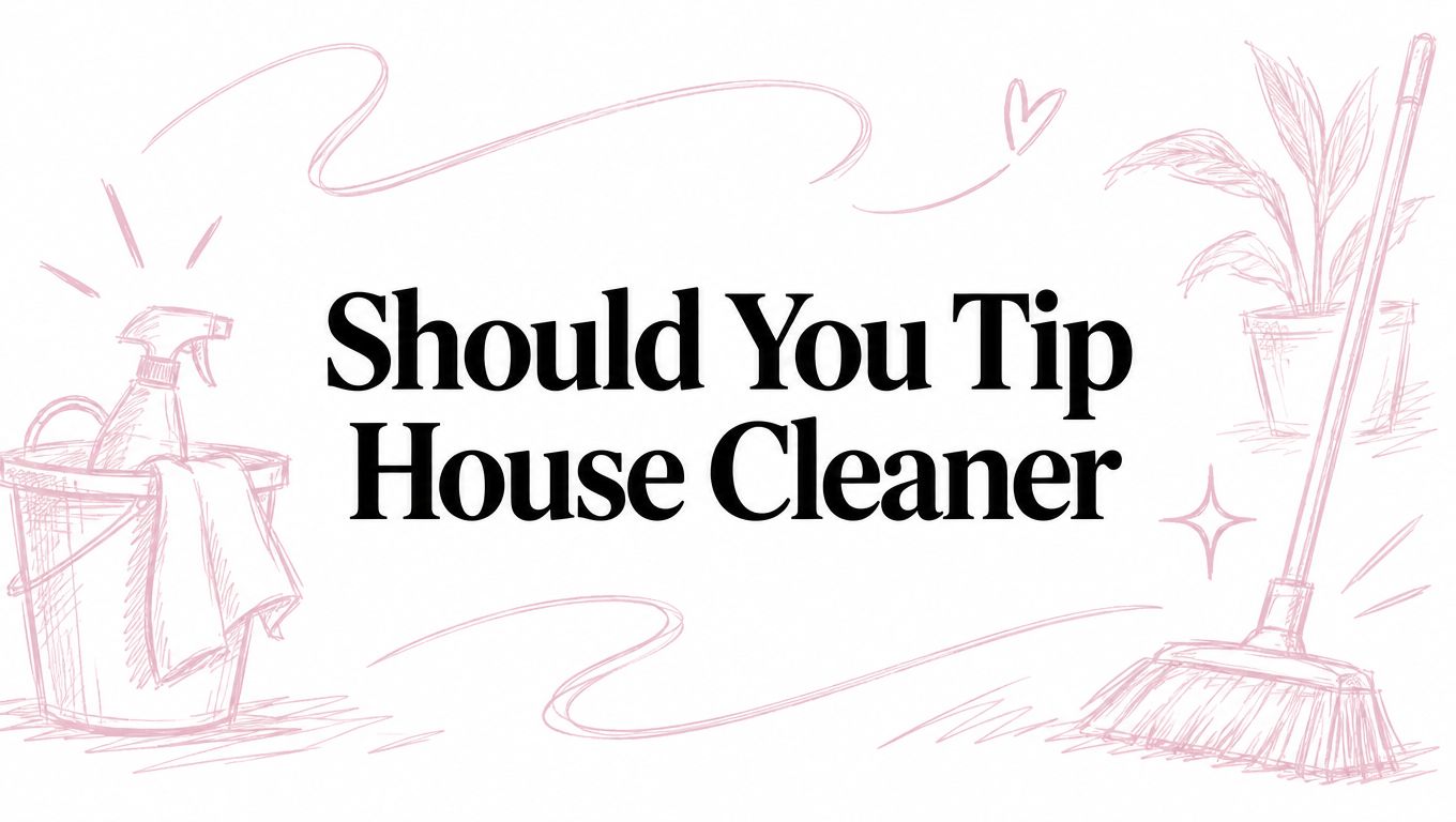 Should You Tip House Cleaner