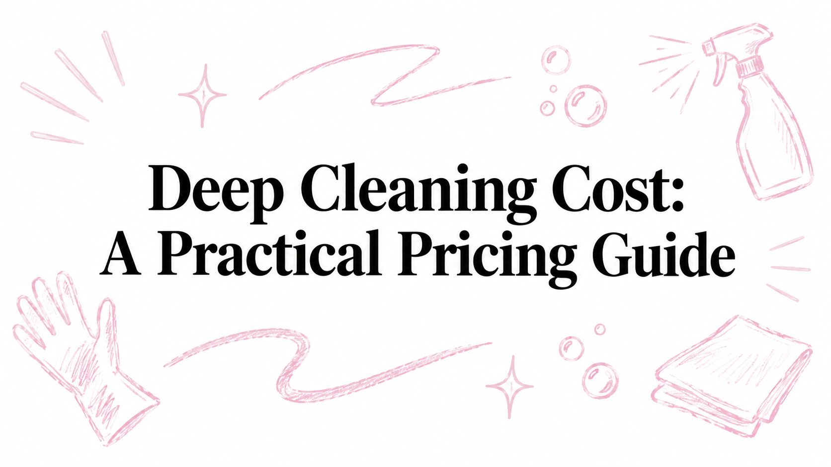 Deep Cleaning Cost: A Practical Pricing Guide