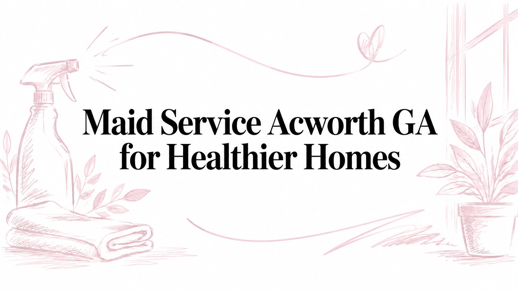 Maid Service Acworth GA for Healthier Homes