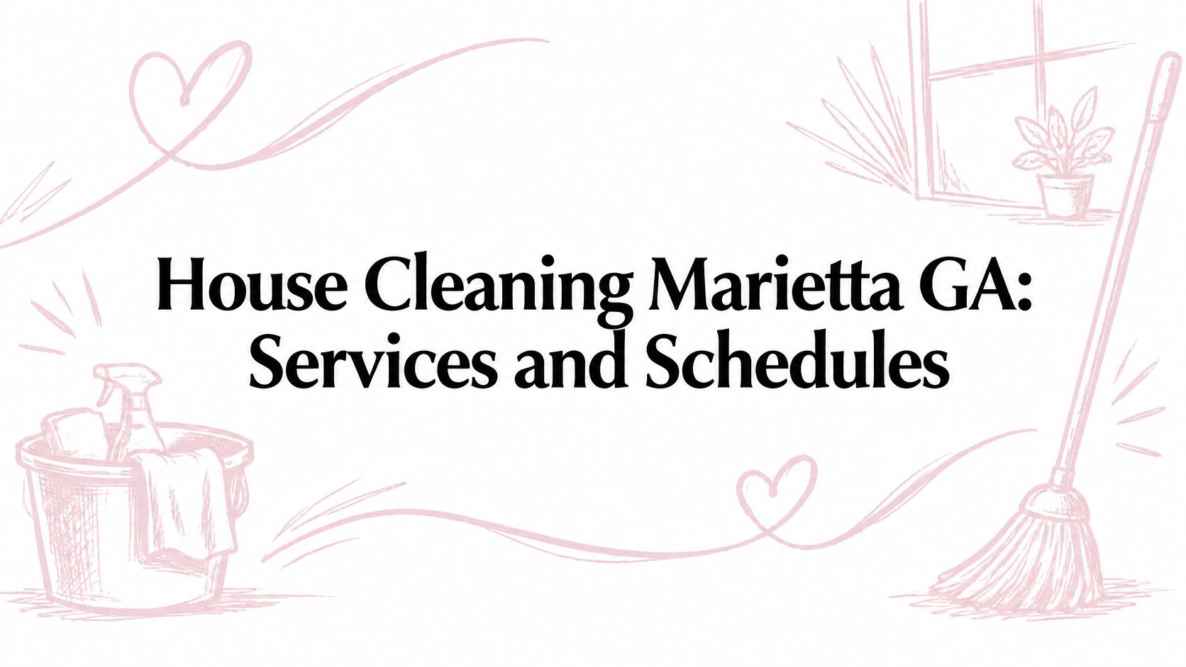 House Cleaning Marietta GA: Services and Schedules