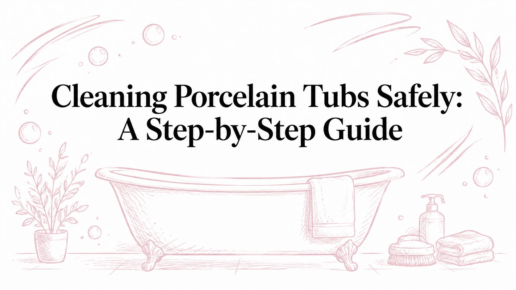 Cleaning Porcelain Tubs Safely: A Step-by-Step Guide