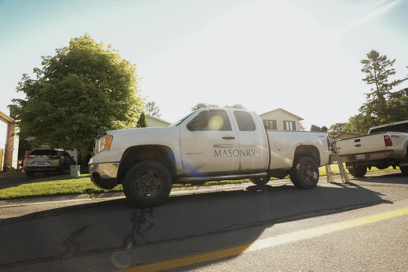 Cataraqui Masonry truck