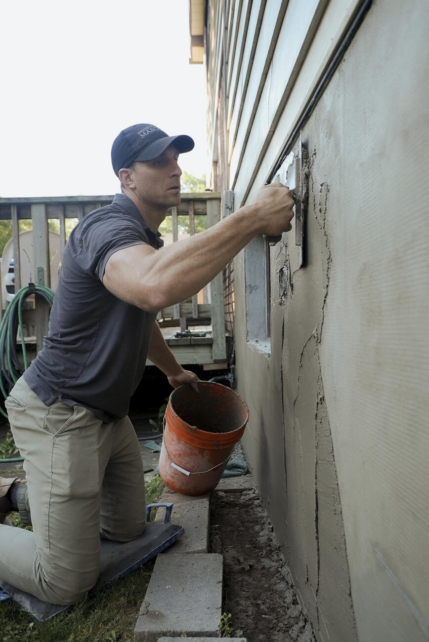 Cataraqui Masonry at work