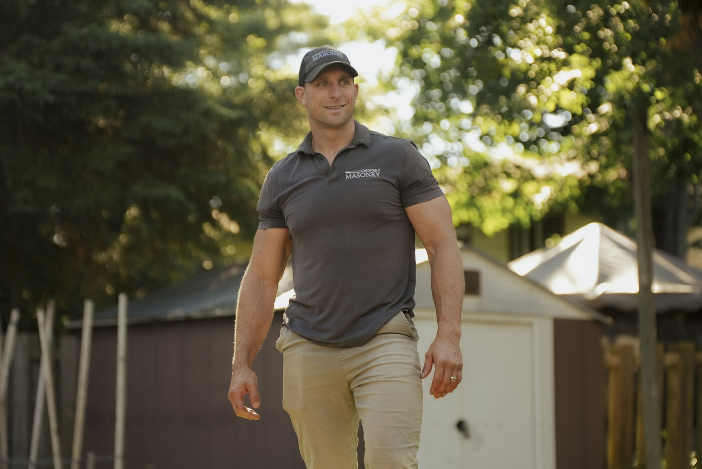 Ben Becker on site