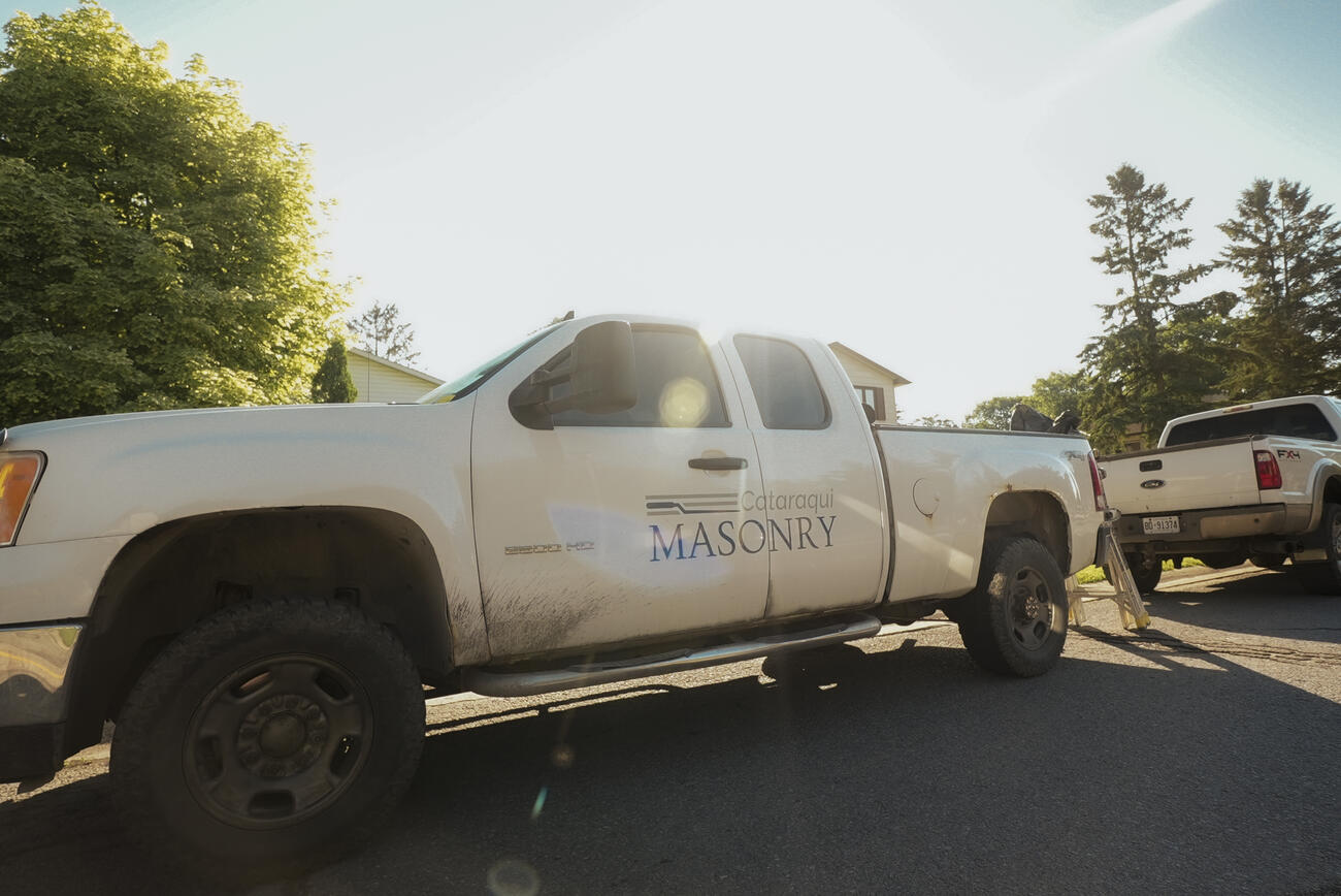 Cataraqui Masonry truck